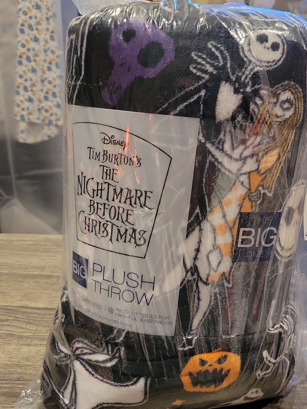 Halloween Throw,Extra Large! NWT/ " The Big One" 5 X 6 Feet
